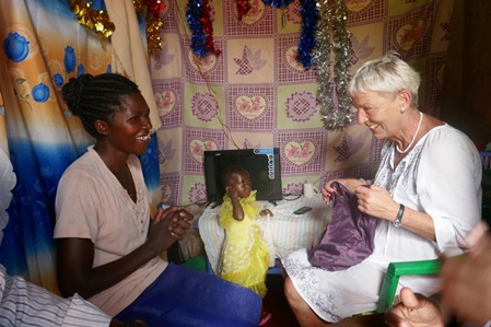 Maweni - Hausbesuch in Kenia